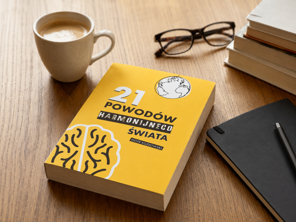 21 Powodów Harmonijnego Świata na biurku
